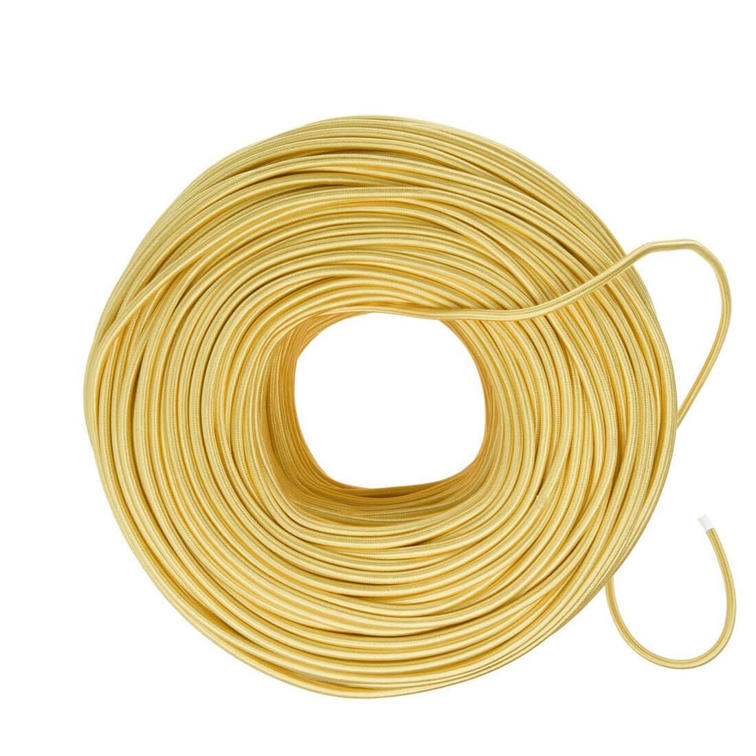 SINGLE-CONDUCTOR 18-GAUGE GOLD RAYON WIRE