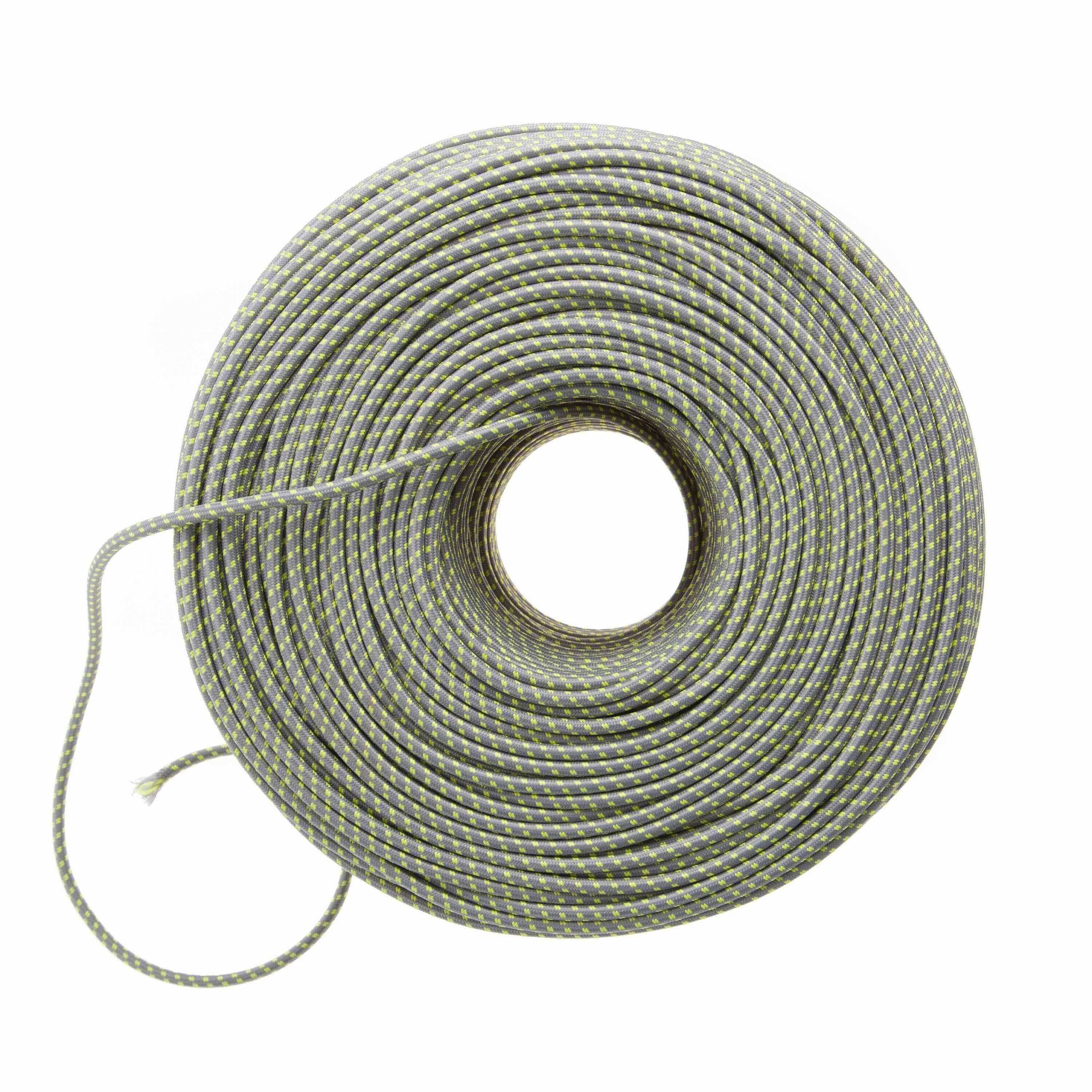 Cloth Covered Electrical Wire - Yellow Gold – Color Cord Company