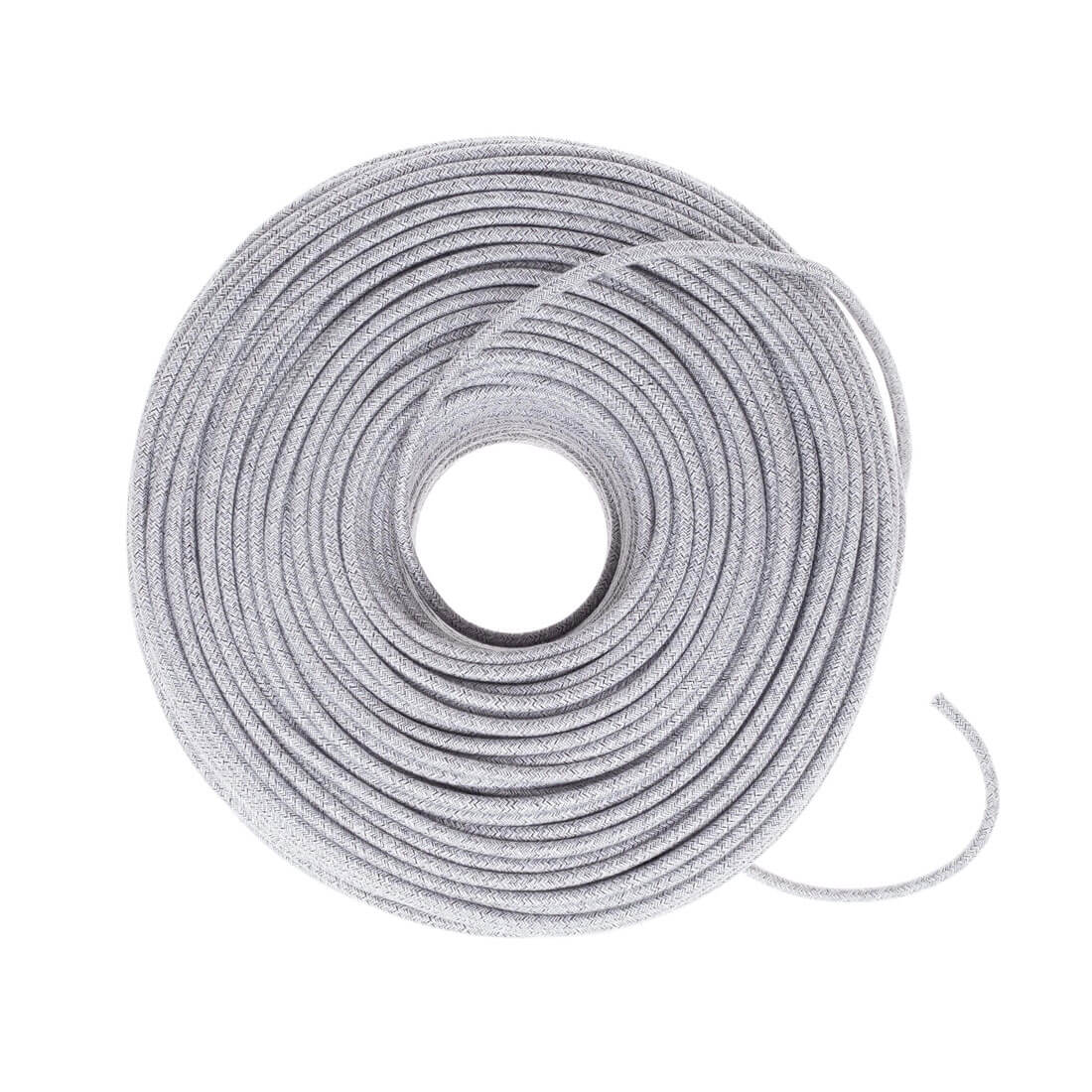 Cloth Covered Wire - Gray Tweed – Color Cord Company