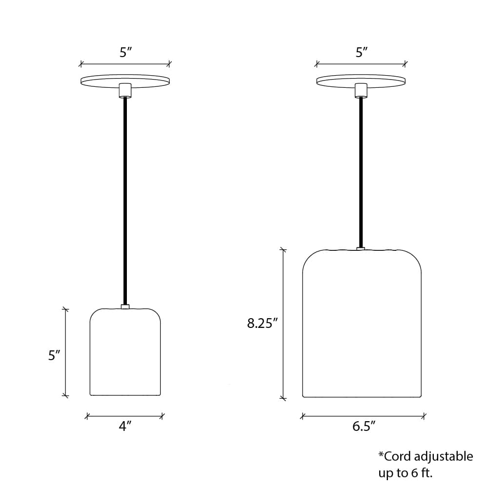 Smoothie Pendant Light | Modern Science Project + Color Cord Company