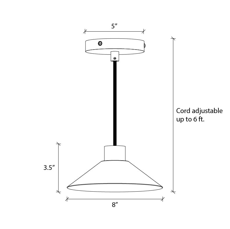 Totally! AiO Mini Slope Ceiling Pendant