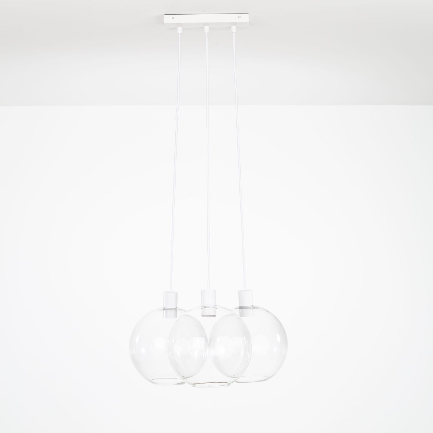 AiO Dash Multiport Chandelier - 10 Inch Glass Globe