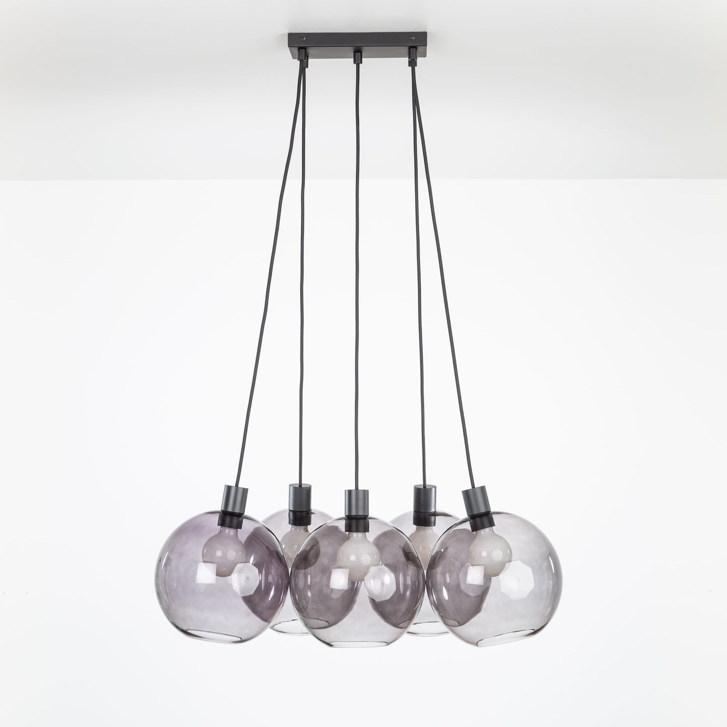 AiO Dash Multiport Chandelier - 10 Inch Glass Globe