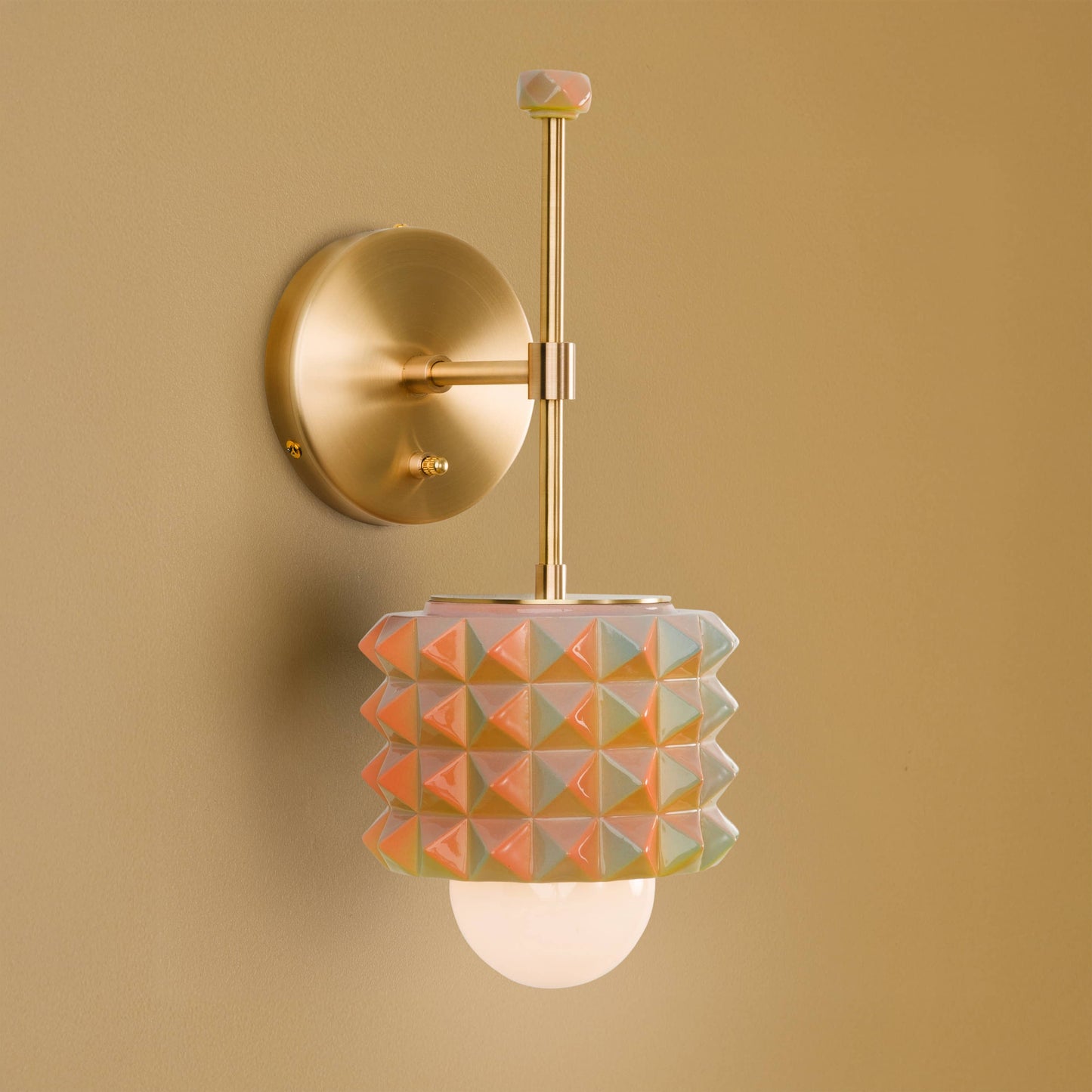 Prism Solo Sconce | Modern Science Project + Color Cord Company