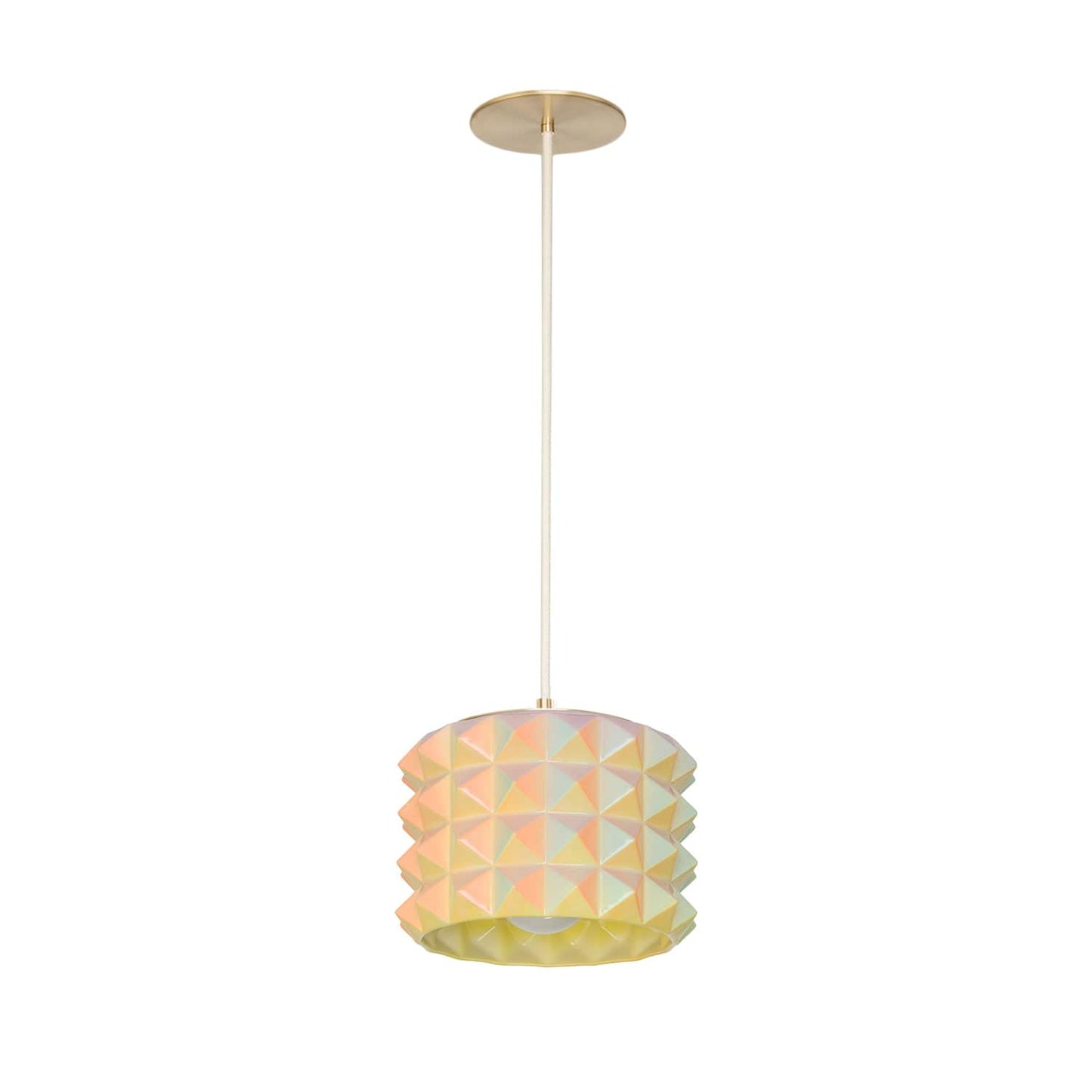 Prism Pendant Light | Modern Science Project + Color Cord Company