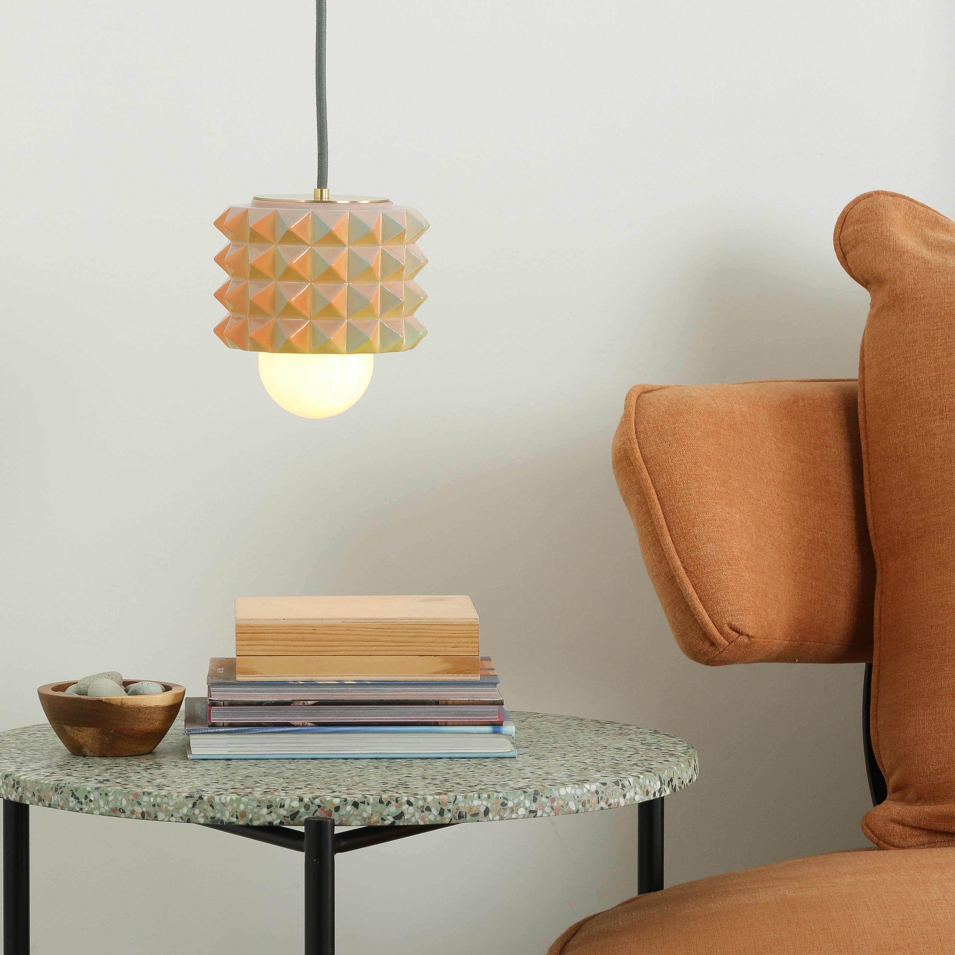 Prism Plug-In Pendant Light | Modern Science Project + Color Cord Company