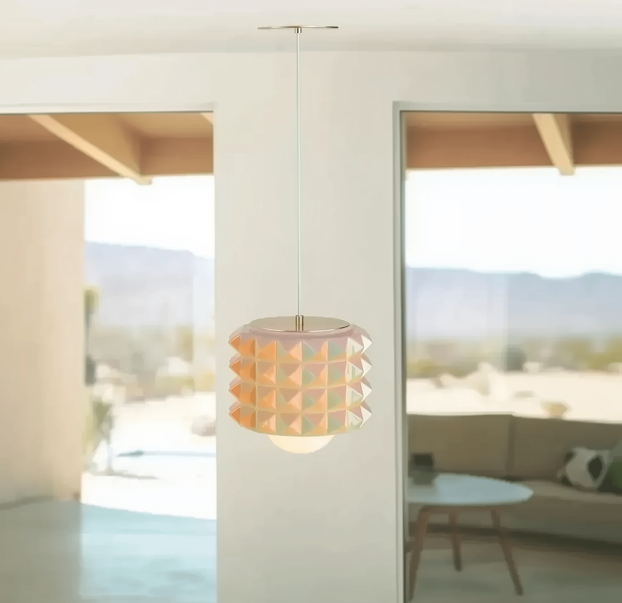 Prism Pendant Light | Modern Science Project + Color Cord Company