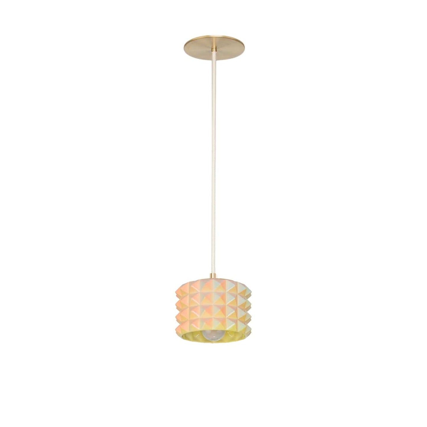 Prism Pendant Light | Modern Science Project + Color Cord Company