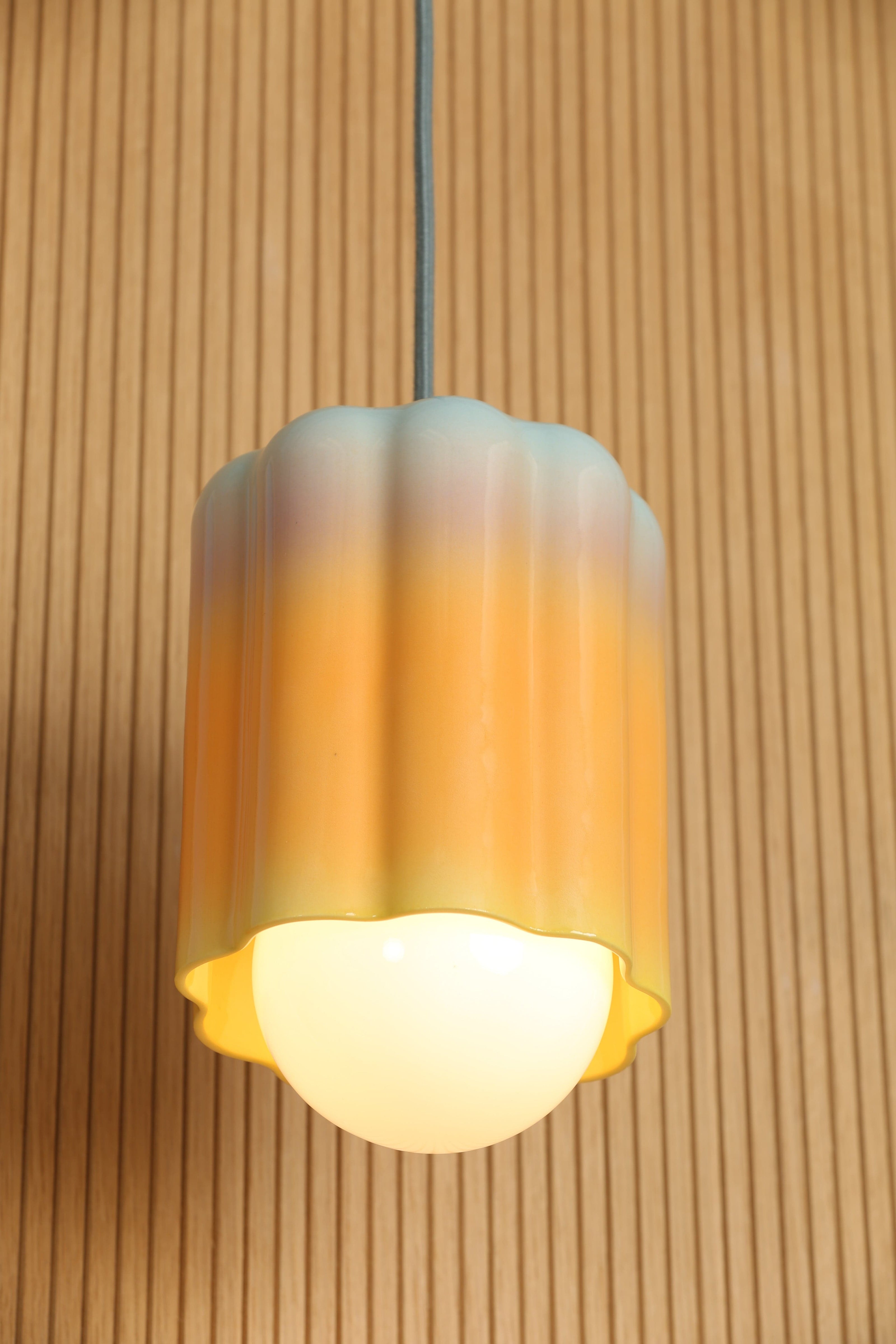 Smoothie Pendant Light | Modern Science Project + Color Cord Company