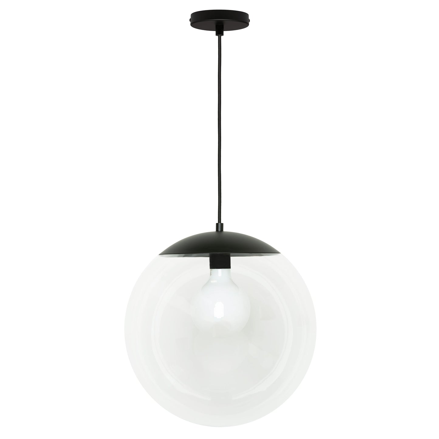 Mod Glass Globe Ceiling Pendant - 16inch