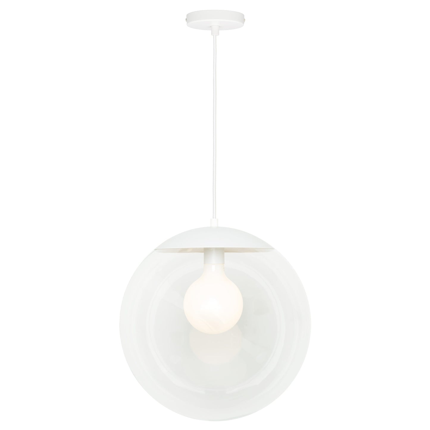 Mod Glass Globe Ceiling Pendant - 16inch