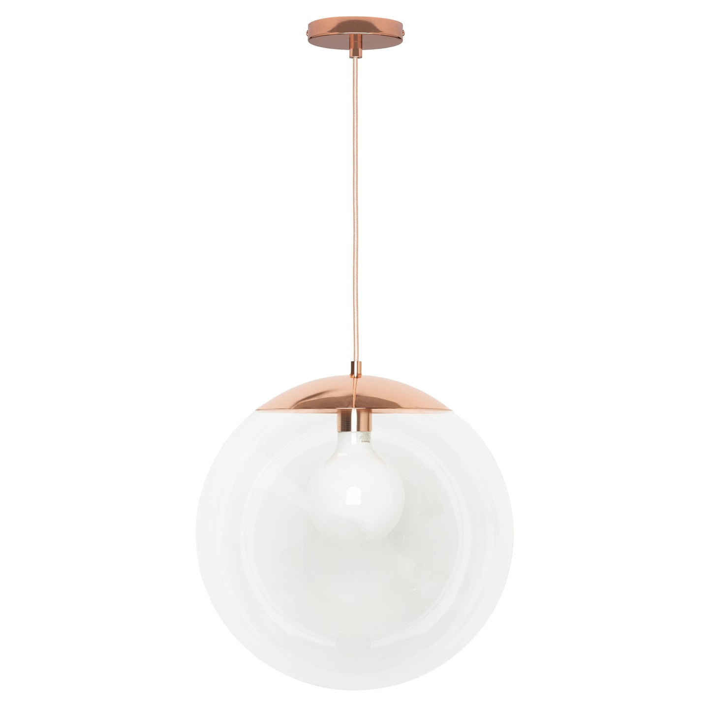 Mod Glass Globe Ceiling Pendant - 16inch