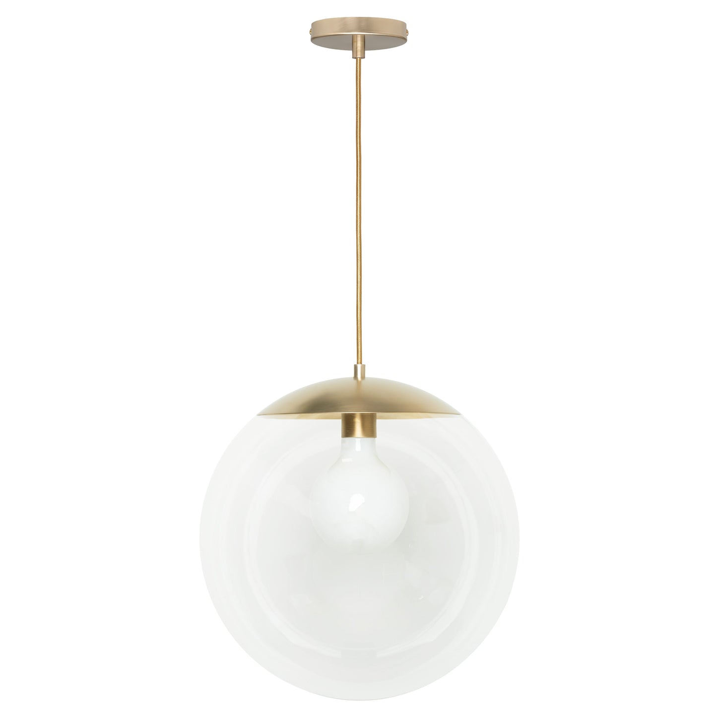 Mod Glass Globe Ceiling Pendant - 16inch