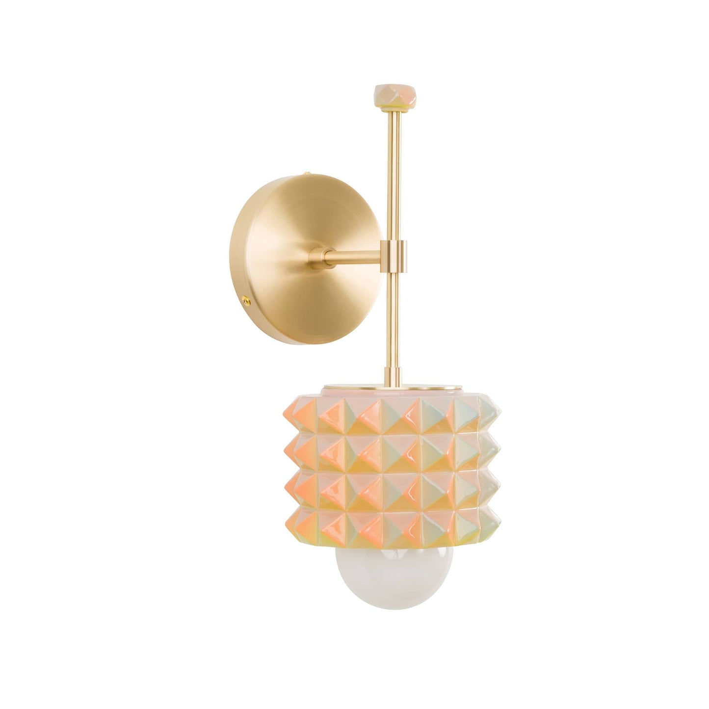 Prism Solo Sconce | Modern Science Project + Color Cord Company