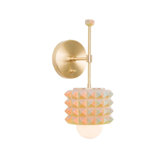 Prism Solo Sconce | Modern Science Project + Color Cord Company