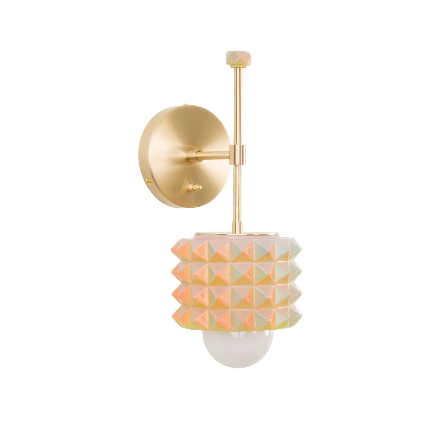 Prism Solo Sconce | Modern Science Project + Color Cord Company