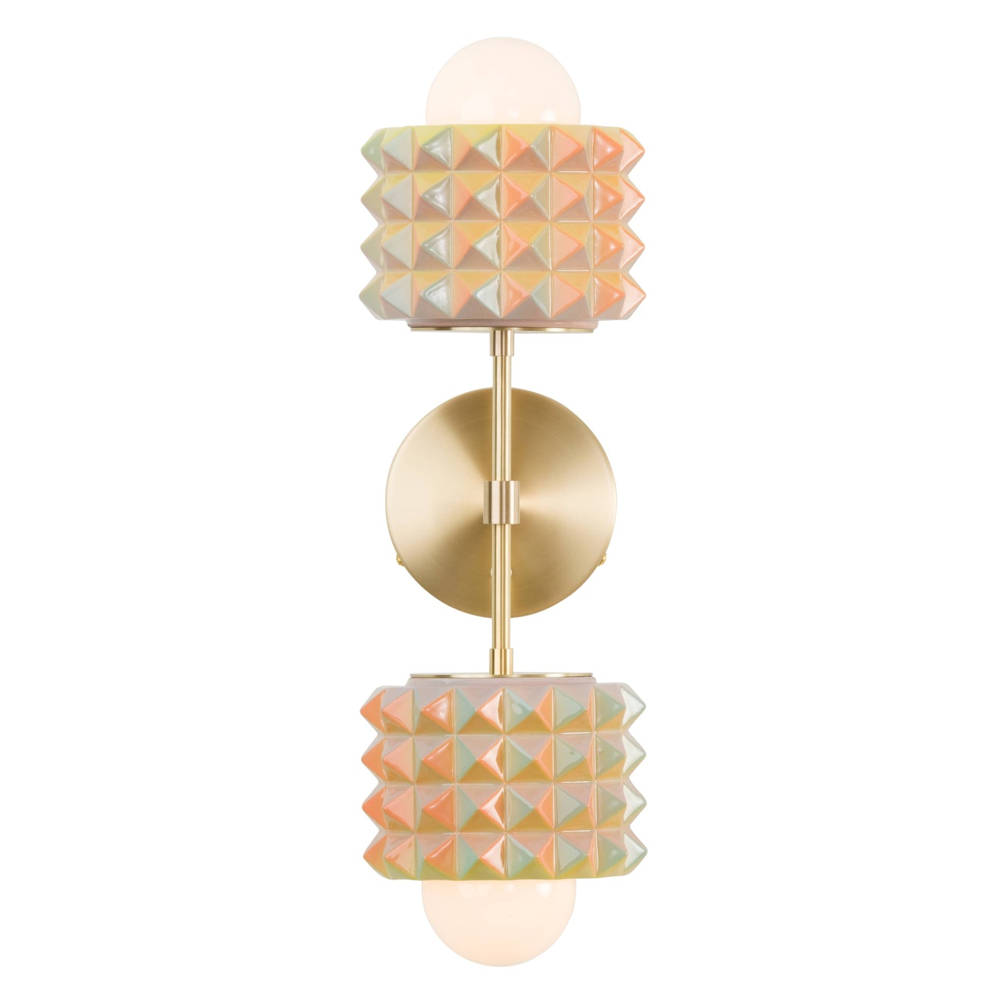 Prism Duo Sconce  | Modern Science Project + Color Cord Company