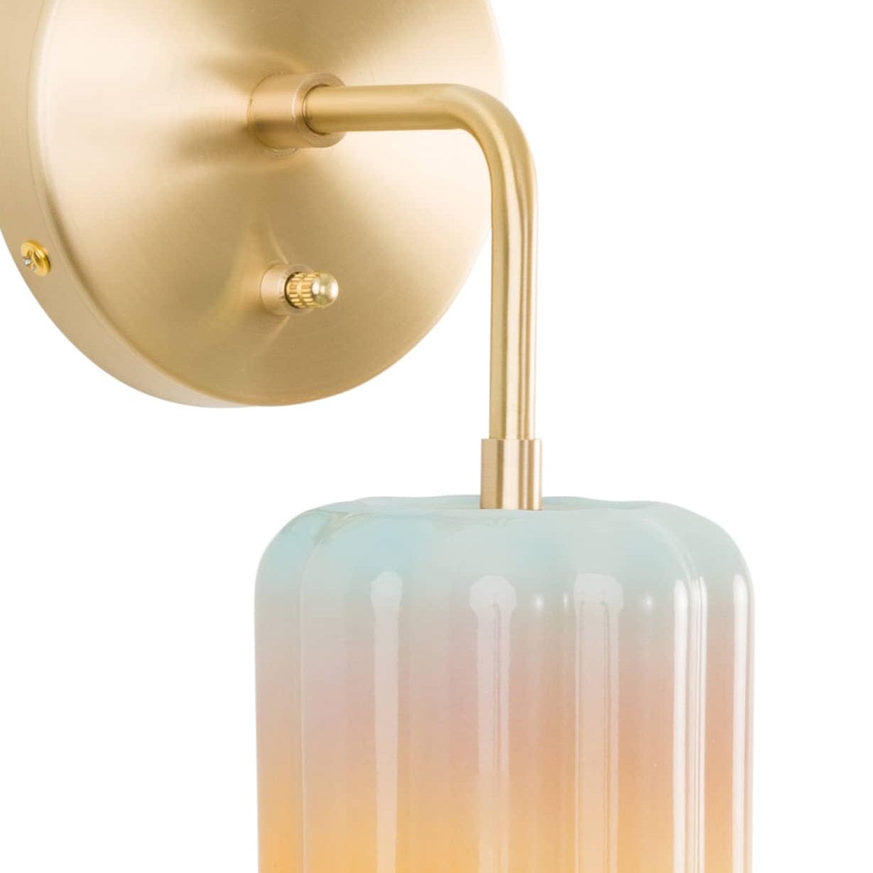 Smoothie Bend Solo Sconce | Modern Science Project + Color Cord Company