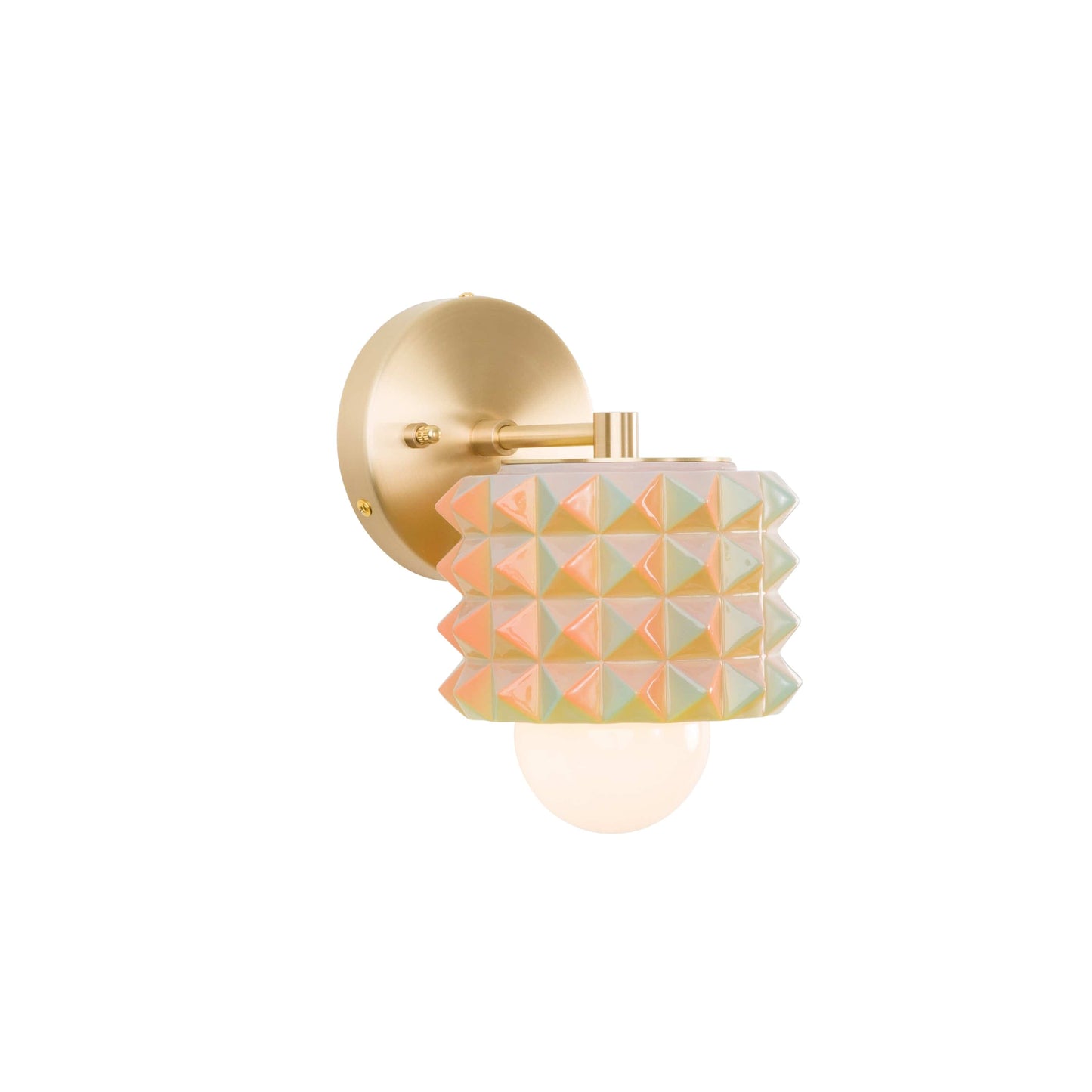 Prism Mini Solo Sconce | Modern Science Project + Color Cord Company