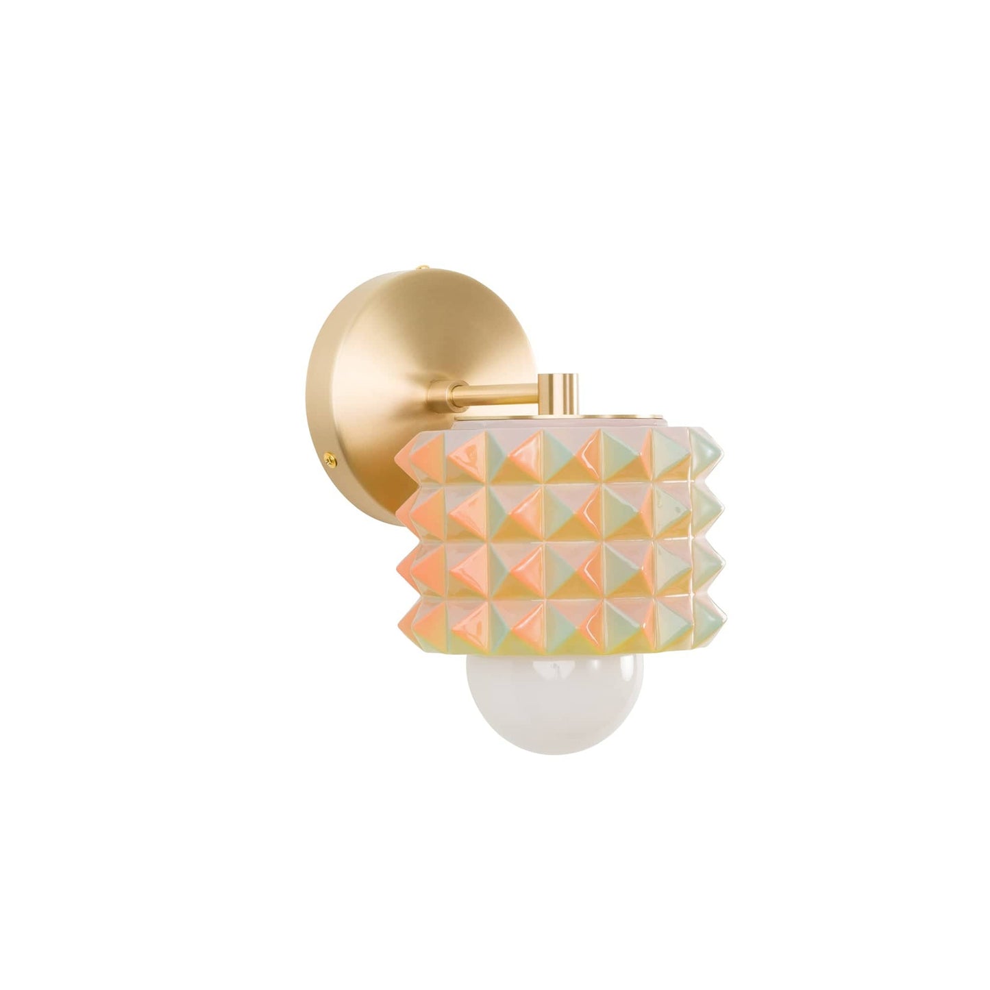 Prism Mini Solo Sconce | Modern Science Project + Color Cord Company