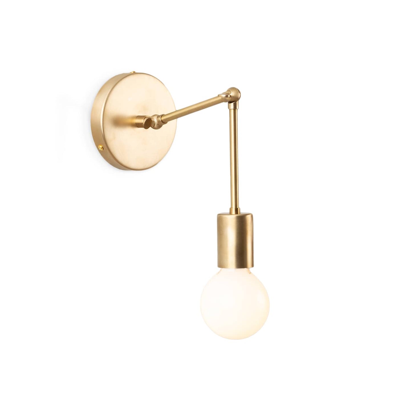 Hinge Double Solo Sconce