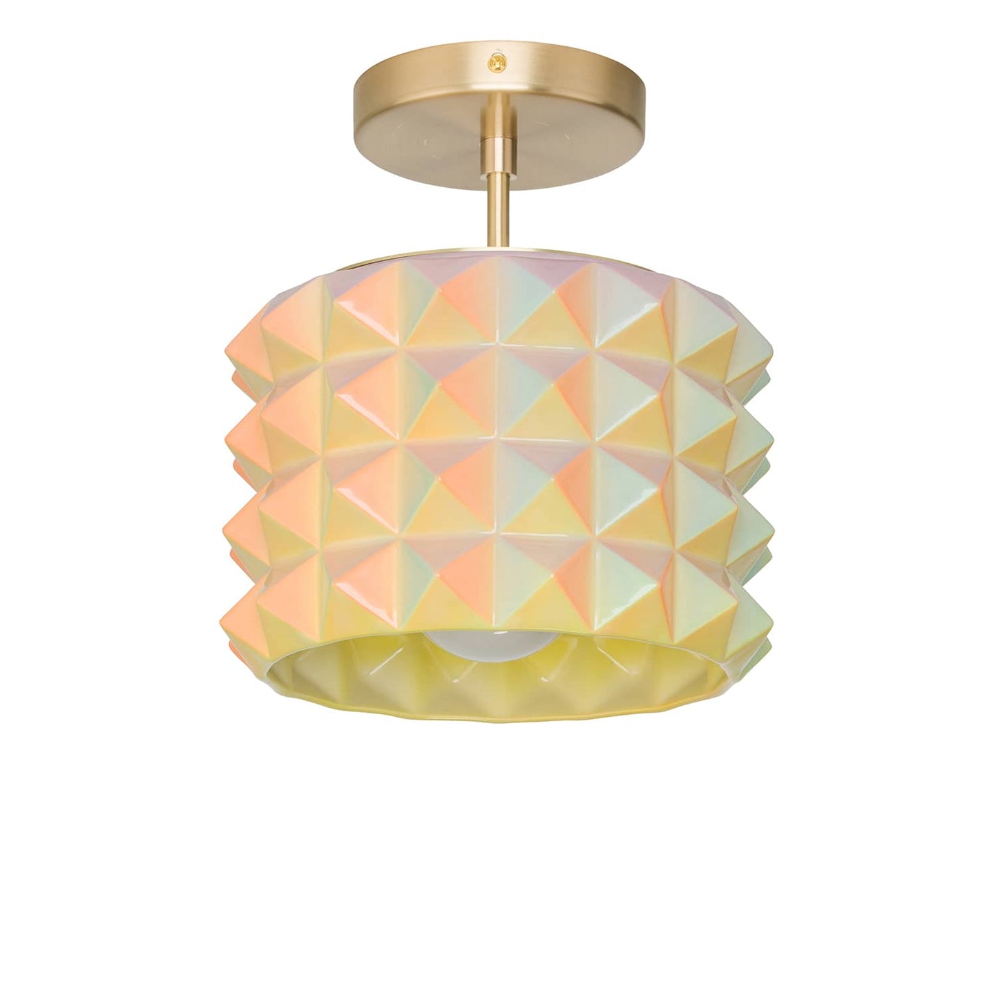 Prism Post Pendant | Modern Science Project + Color Cord Company