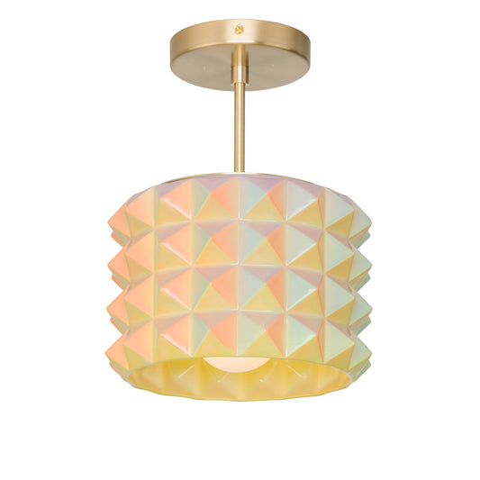 Prism Post Pendant | Modern Science Project + Color Cord Company