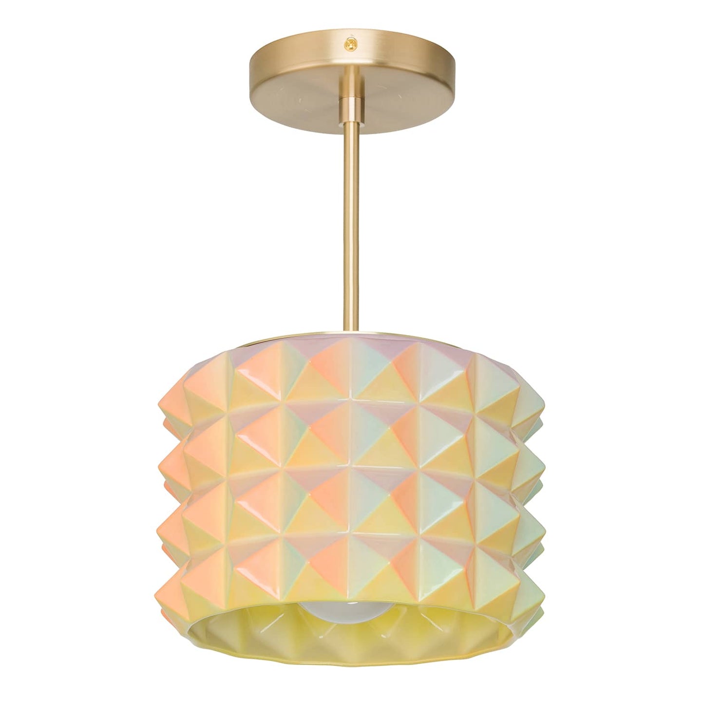 Prism Post Pendant | Modern Science Project + Color Cord Company