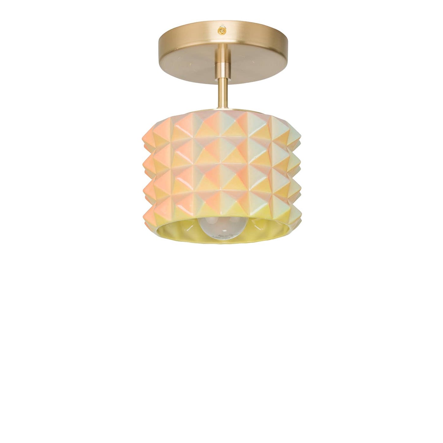 Prism Post Pendant | Modern Science Project + Color Cord Company