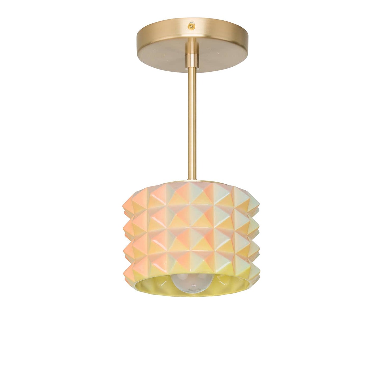 Prism Post Pendant | Modern Science Project + Color Cord Company