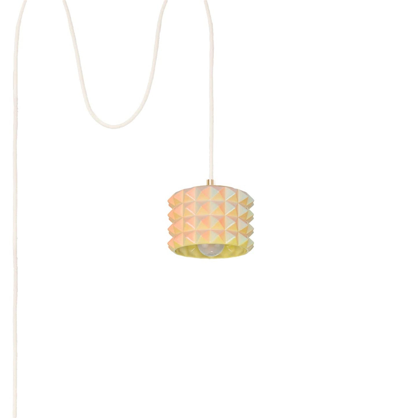 Prism Plug-In Pendant Light | Modern Science Project + Color Cord Company