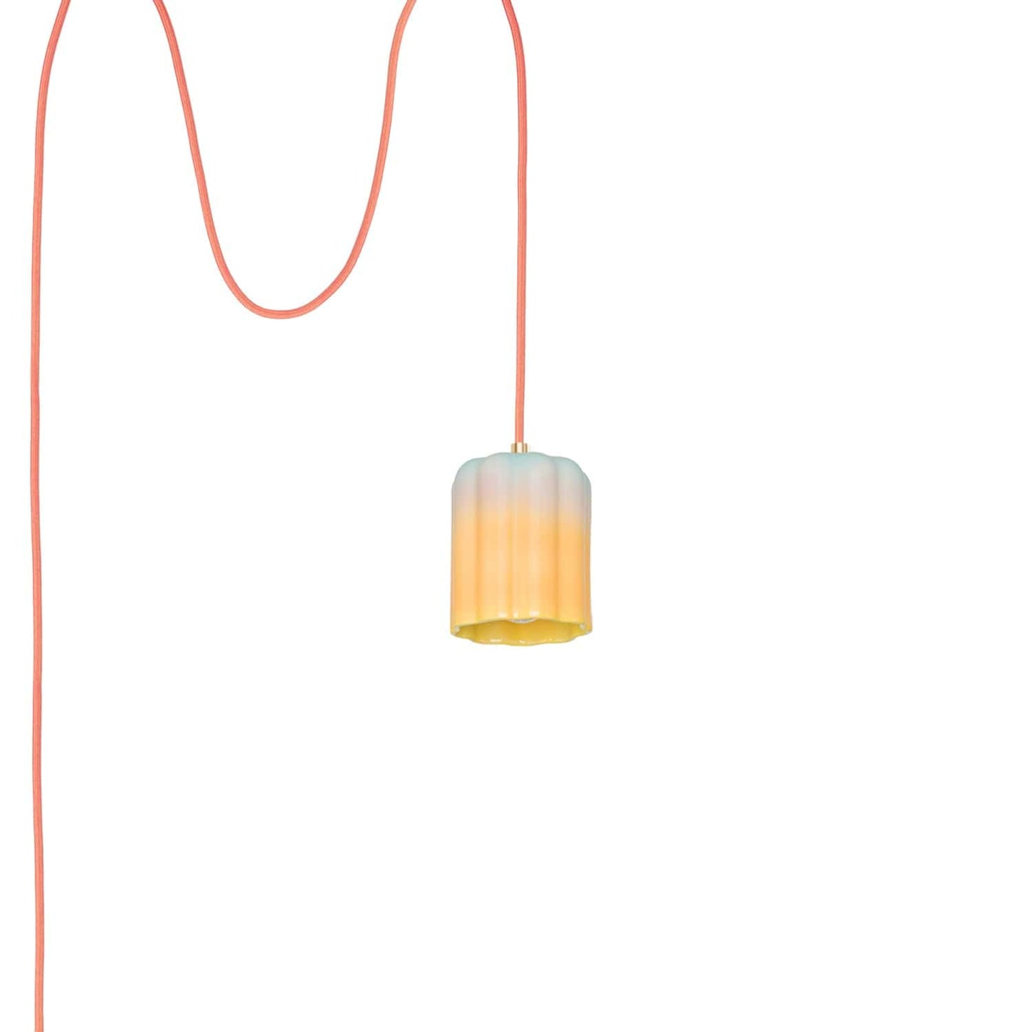 Smoothie Plug-In Pendant Light | Modern Science Project + Color Cord Company