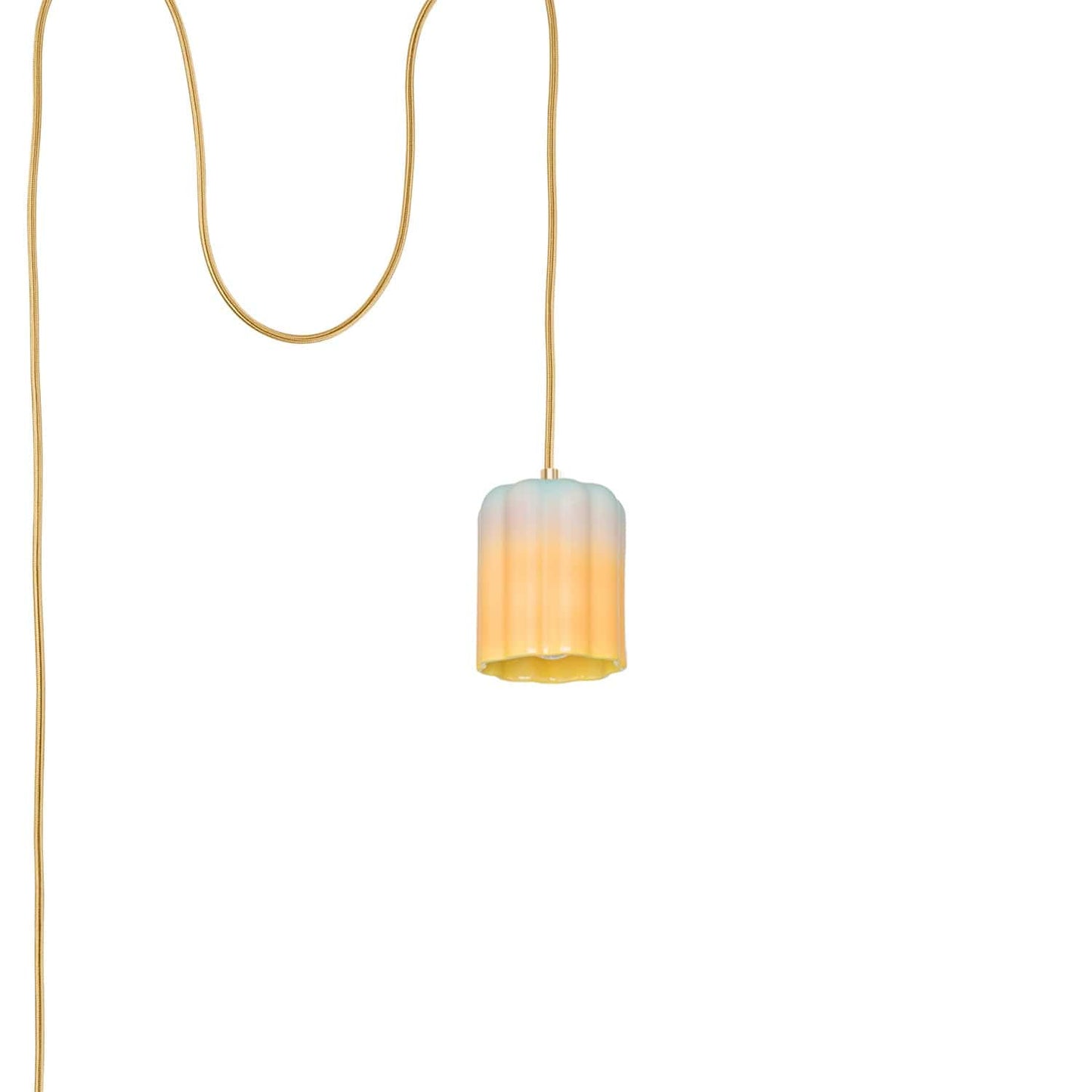 Smoothie Plug-In Pendant Light | Modern Science Project + Color Cord Company