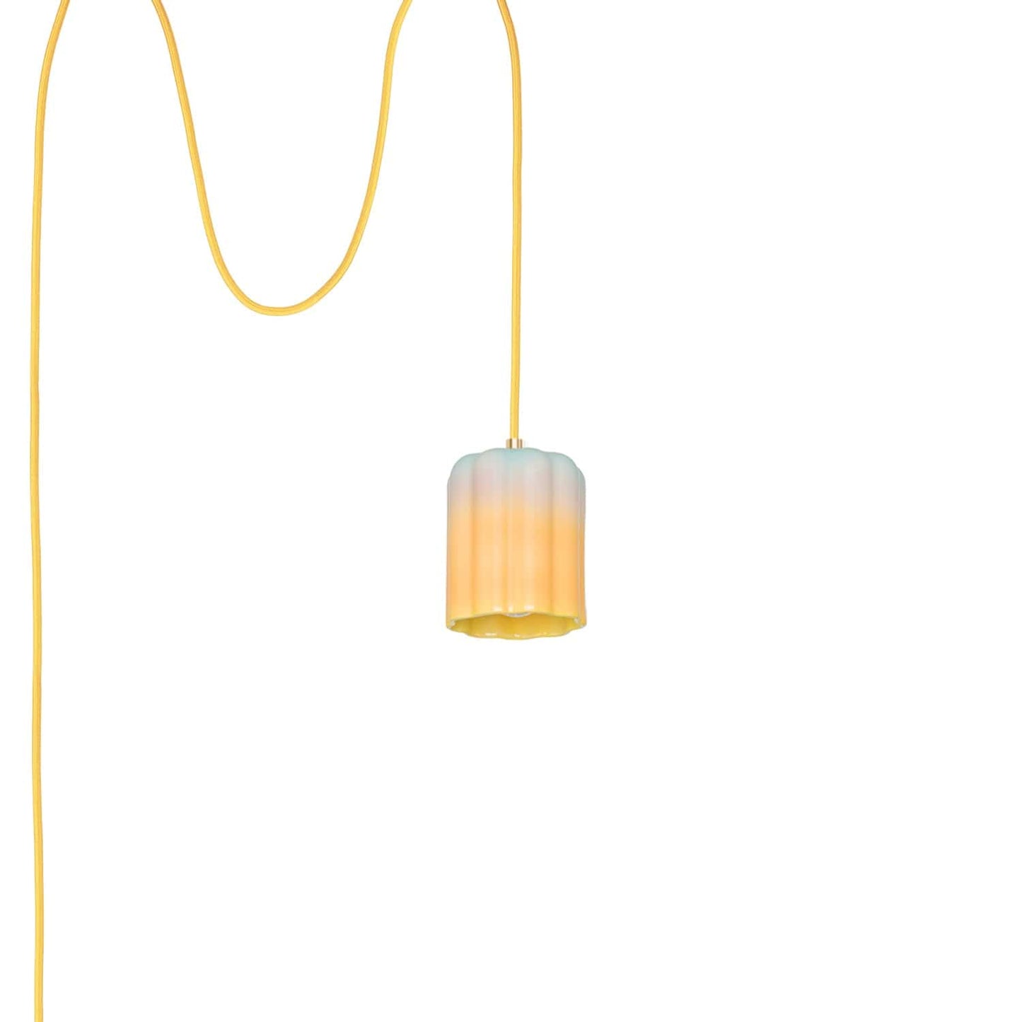 Smoothie Plug-In Pendant Light | Modern Science Project + Color Cord Company