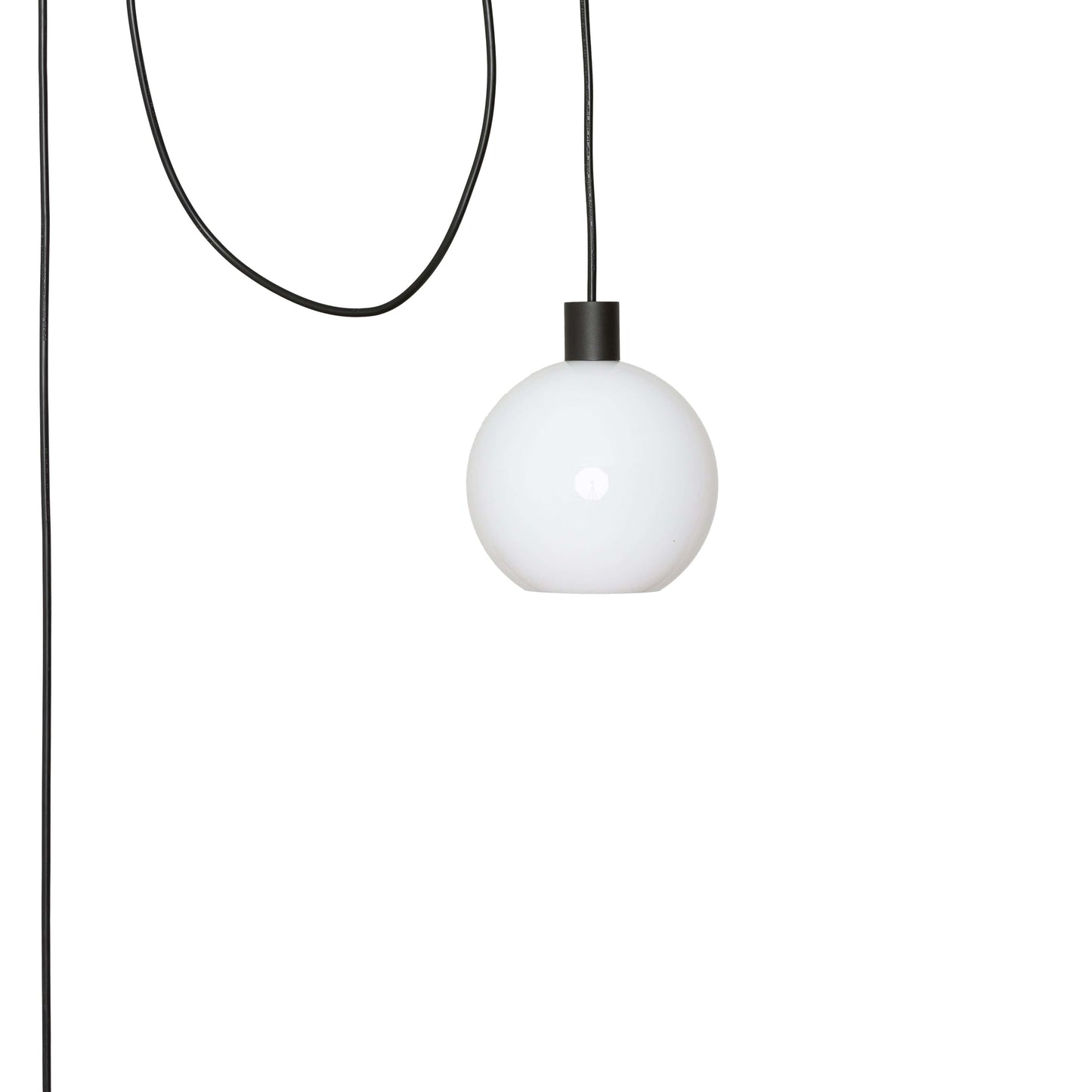 AiO Outdoor Pendant with 8" Acrylic Globe