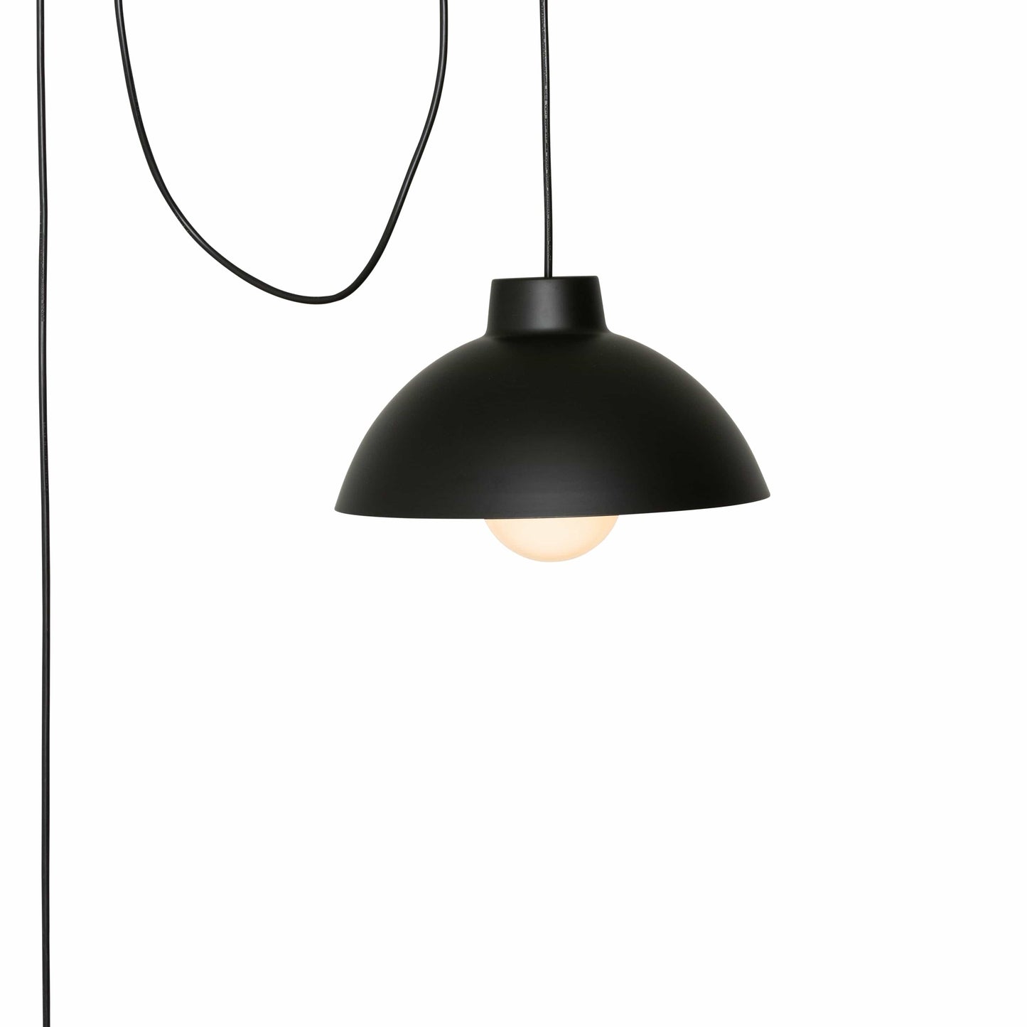 AiO Outdoor Pendant with Urban Dome Shade