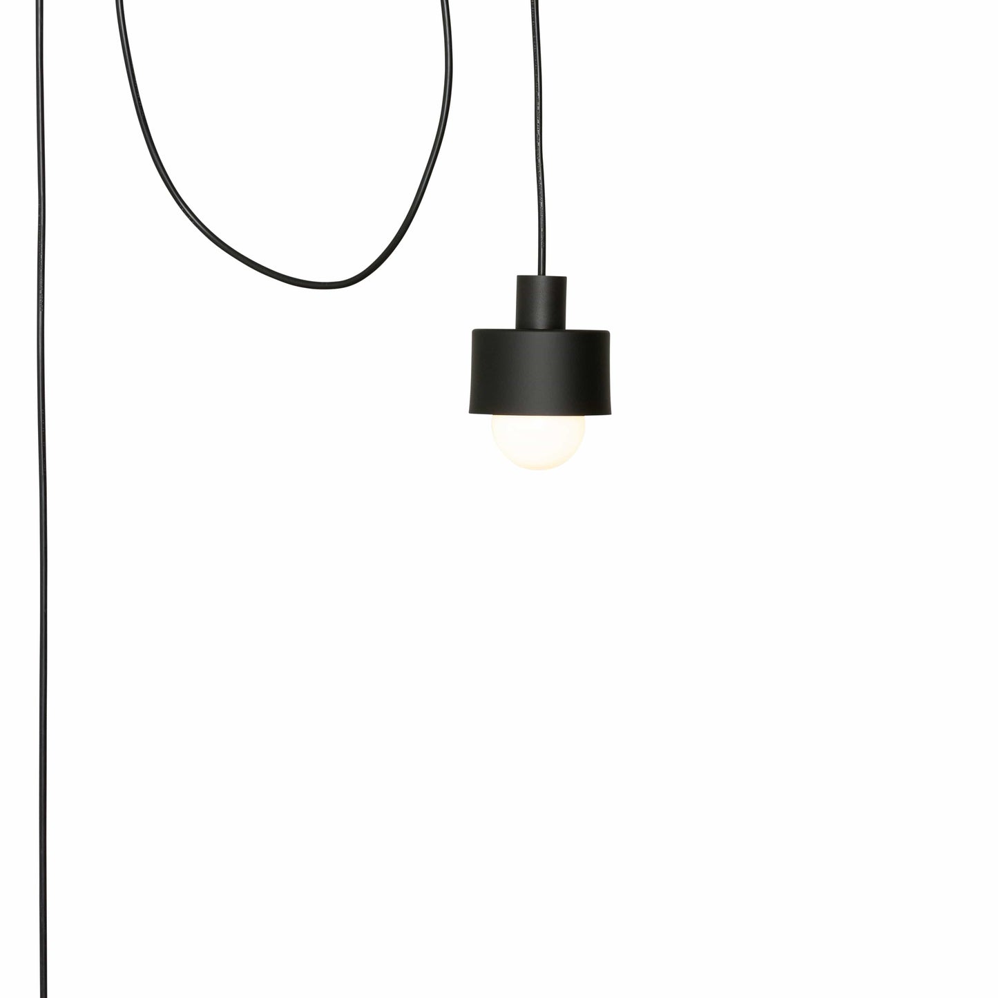 AiO Outdoor Pendant with Puck Shade