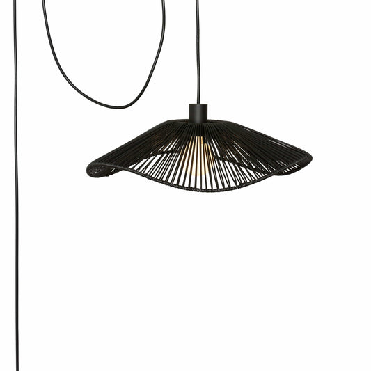 AiO Outdoor Pendant with Lasso Shade