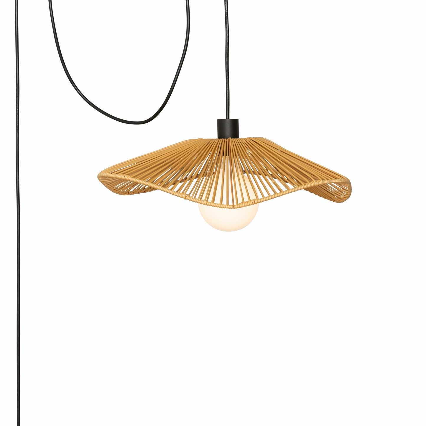 AiO Outdoor Pendant with Lasso Shade