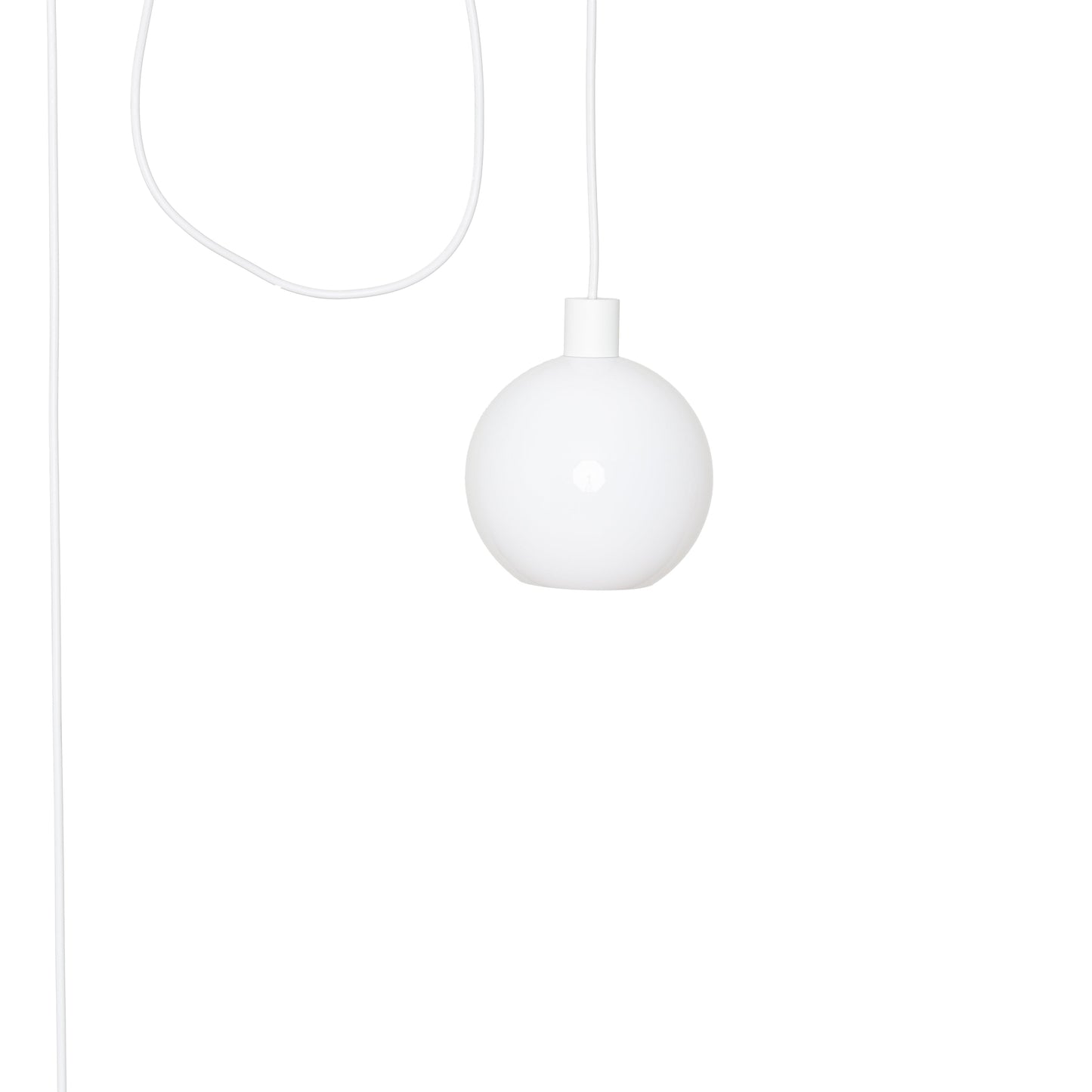 AiO Outdoor Pendant with 8" Acrylic Globe