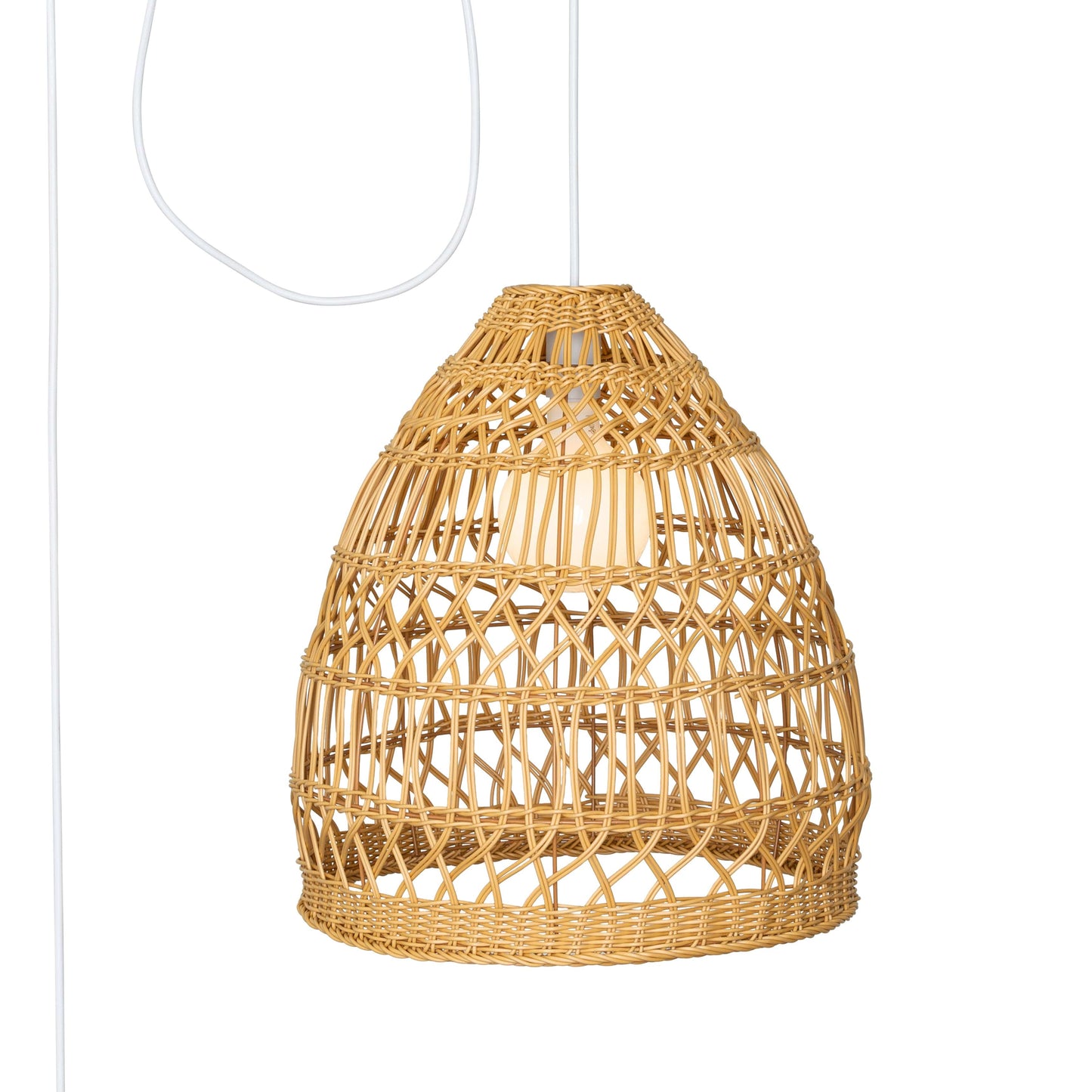 AiO Outdoor Pendant with Market Basket Shade