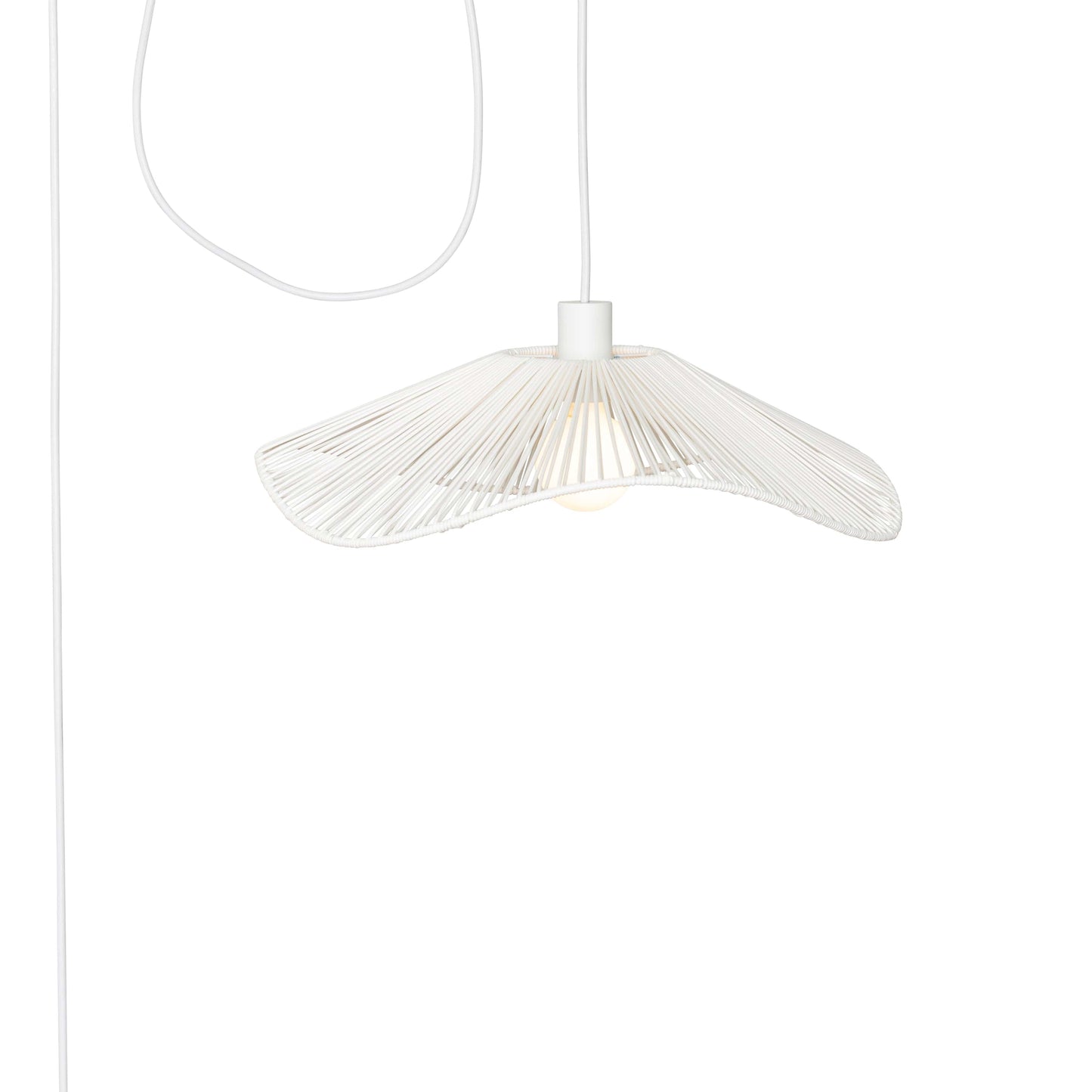 AiO Outdoor Pendant with Lasso Shade