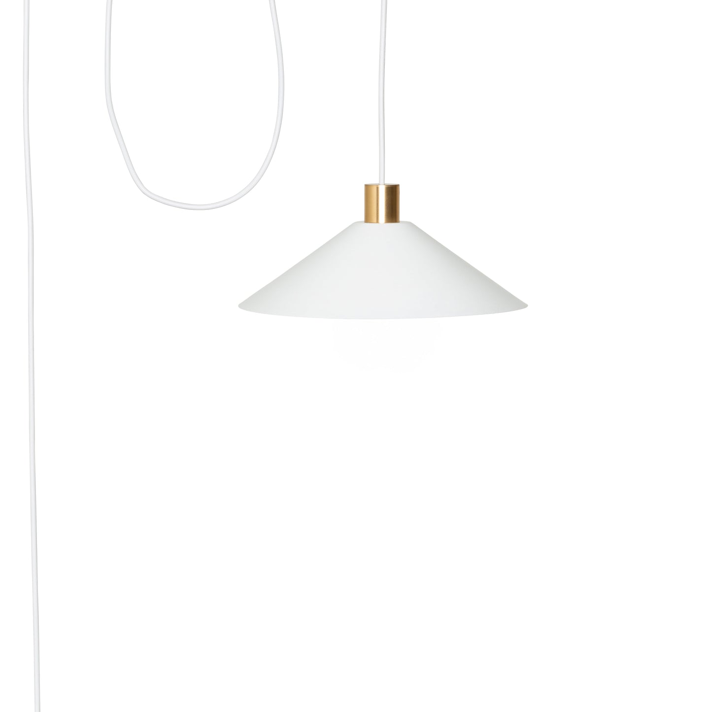 AiO Outdoor Pendant with Slope Shade