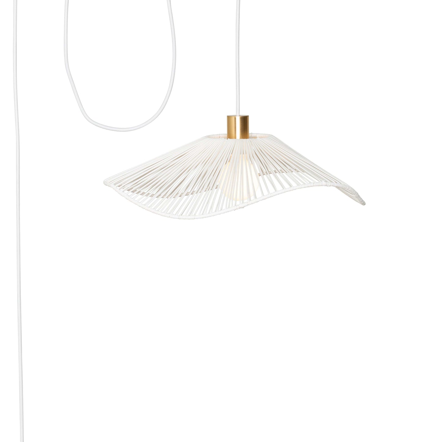 AiO Outdoor Pendant with Lasso Shade