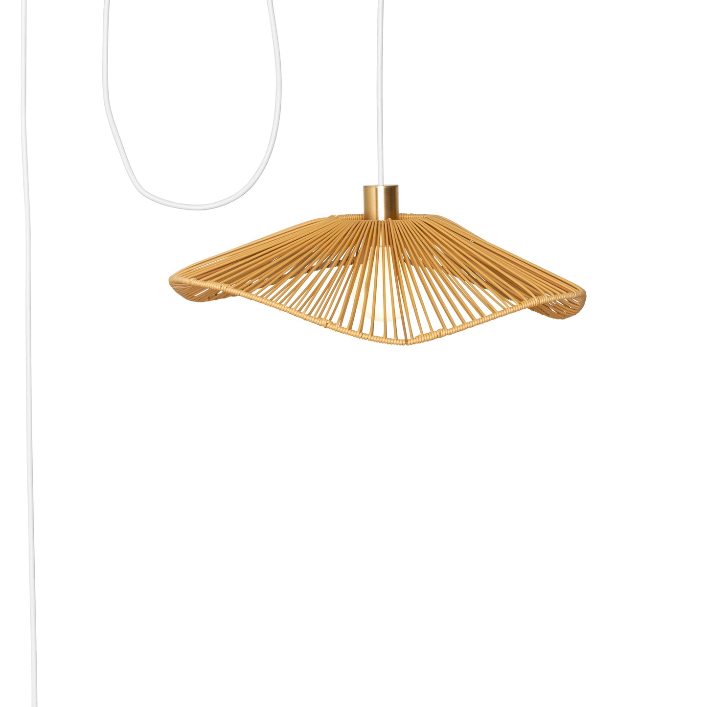 AiO Outdoor Pendant with Lasso Shade