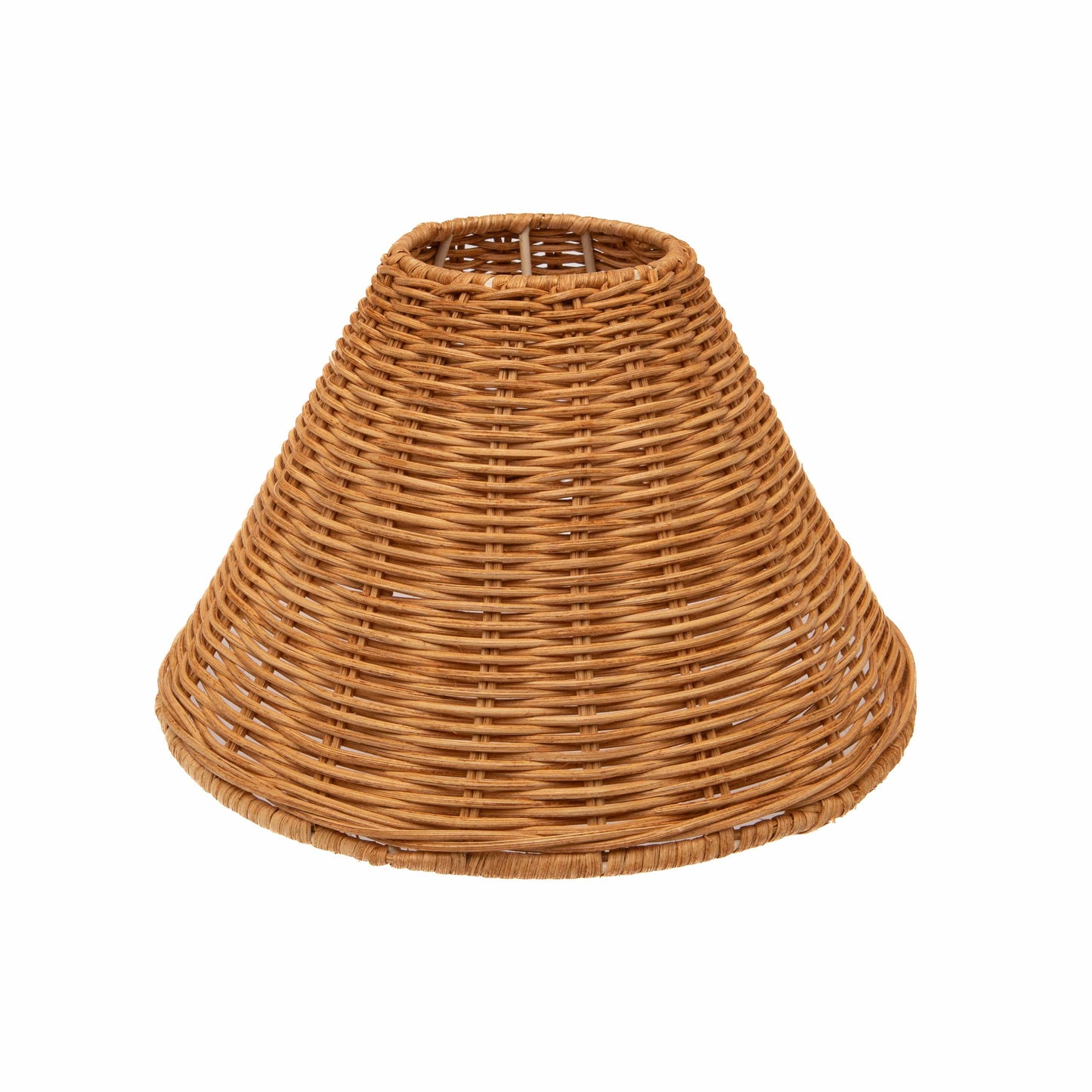 Small Wicker Empire Shade