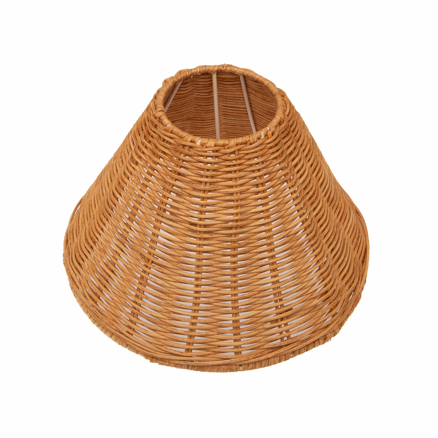 Small Wicker Empire Shade