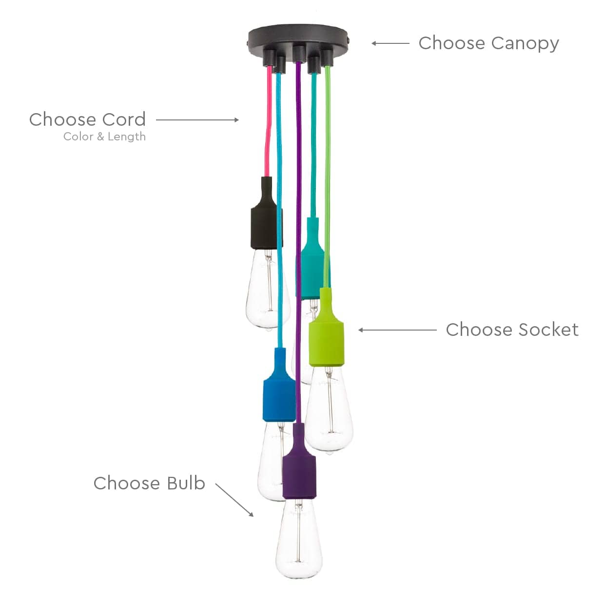 Customize: Silicone Pendant Chandelier