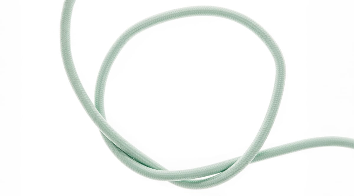 DIY Fabric Wire by the Foot - Mint Green