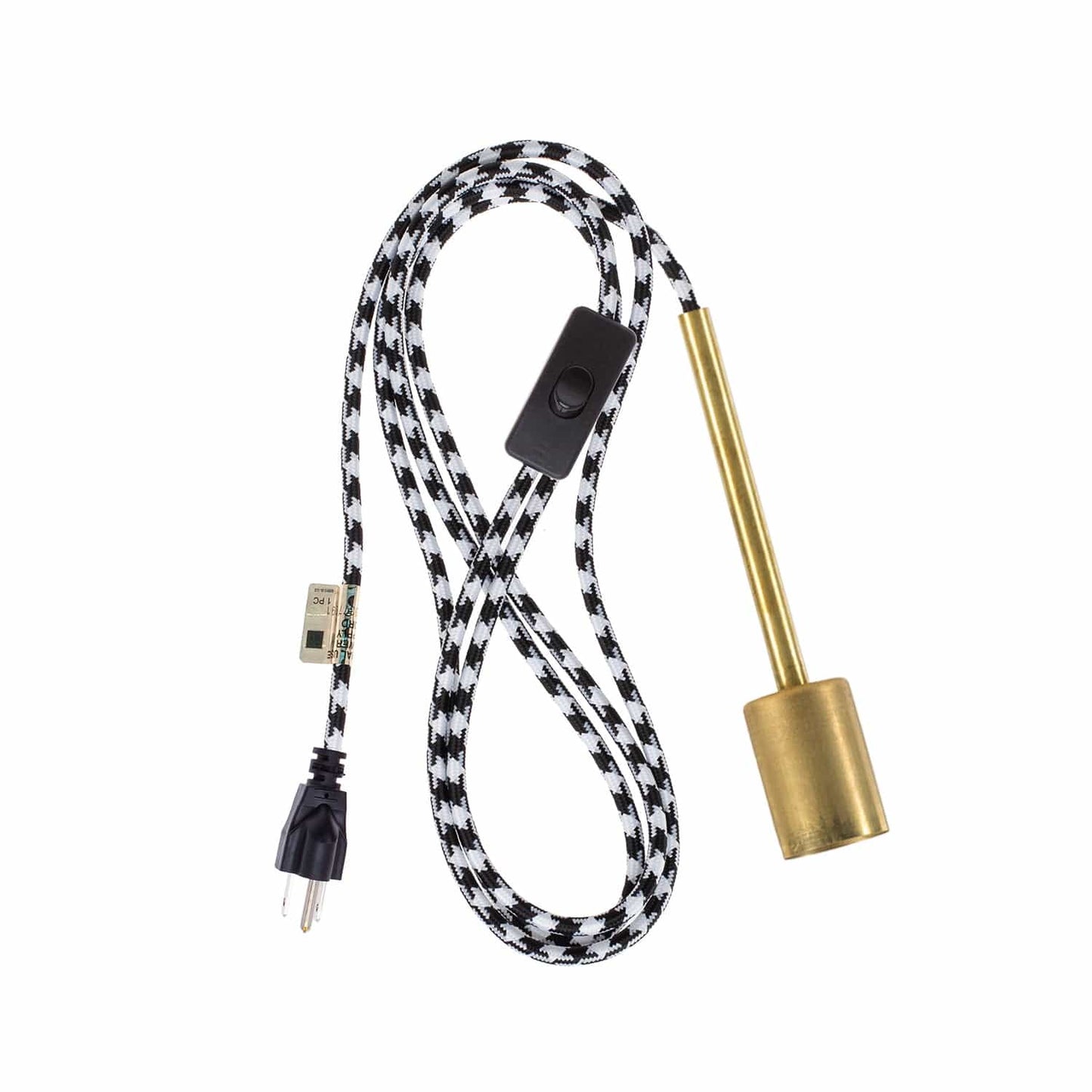 Pendulum Brass Chroma Plug-In Cord Set